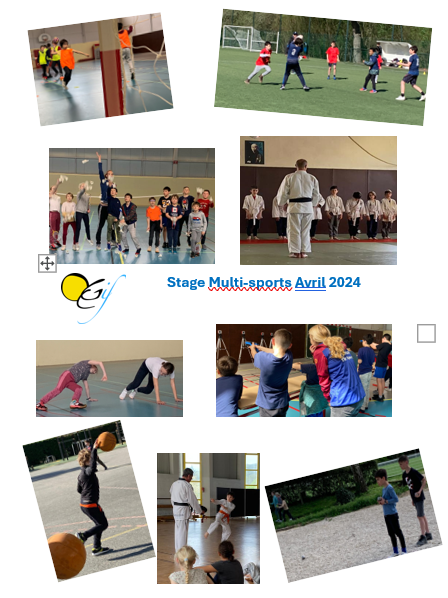 Stage Multi-sports Printemps 2024