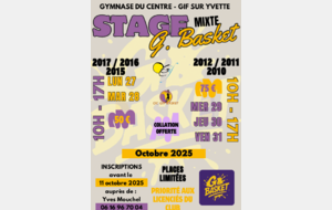 Stage Basket - Toussaint 2025