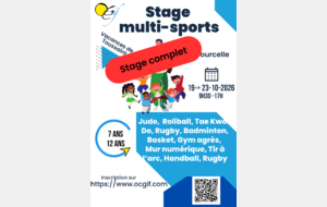 Stage omnisports Toussaint 2026